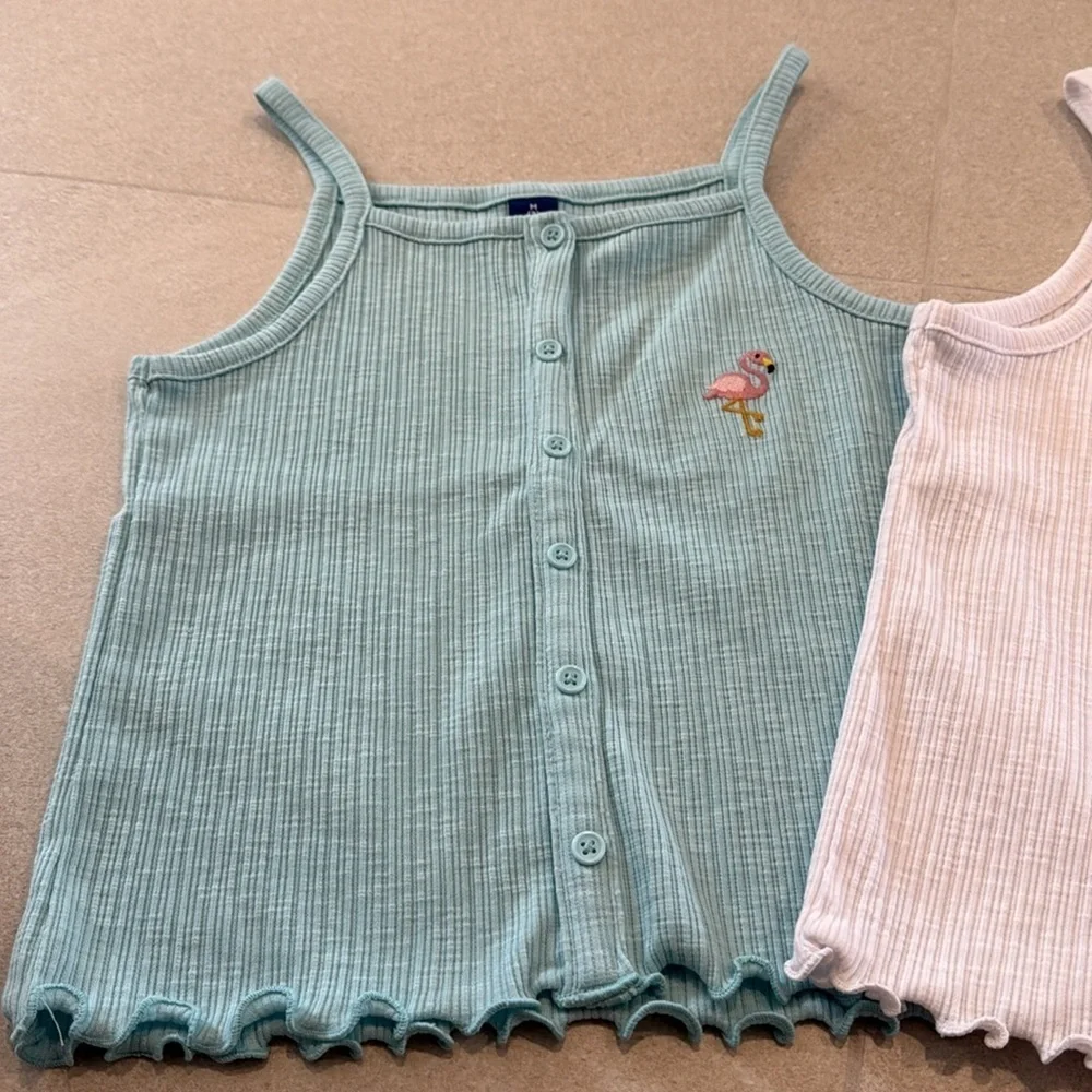 Old Navy Girls Ribbed Tanks (2pk)! NWOT
